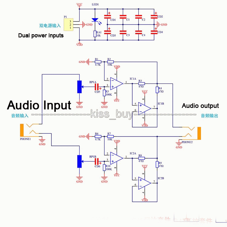 Ráp mạch heaphone amp