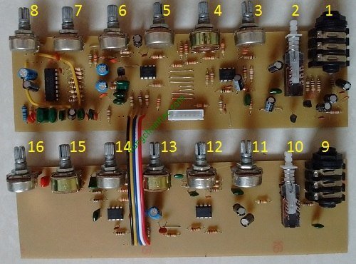 Bo Mic LX ampli karaoke gia đình mặt trên