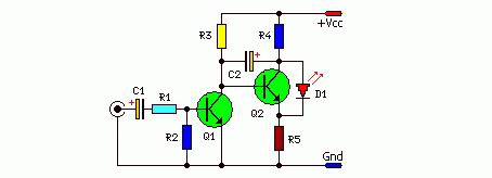 Peak Indicator circuit, mạch báo đỉnh