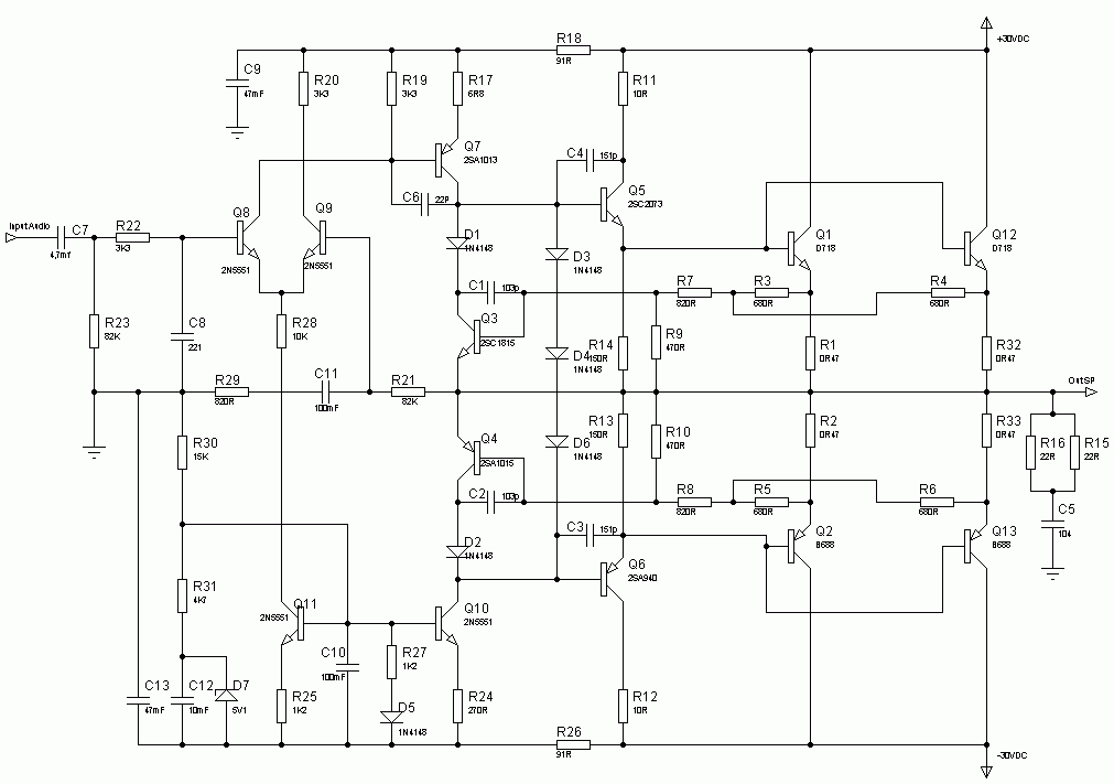 Sơ Đồ Mạch Hiếu 315W 8 sò và xin ý kiến!