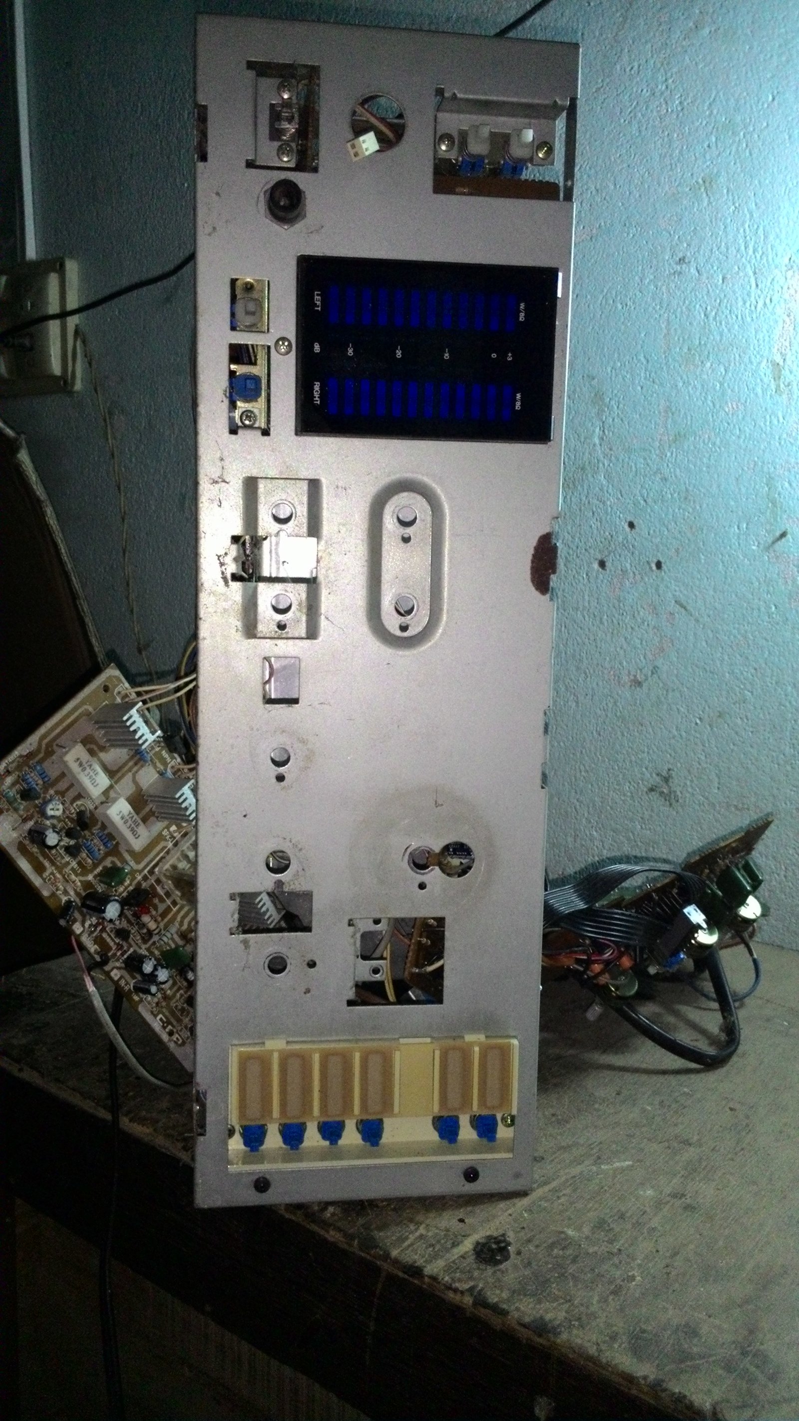 Nân cấp Amply Sansui AU D7