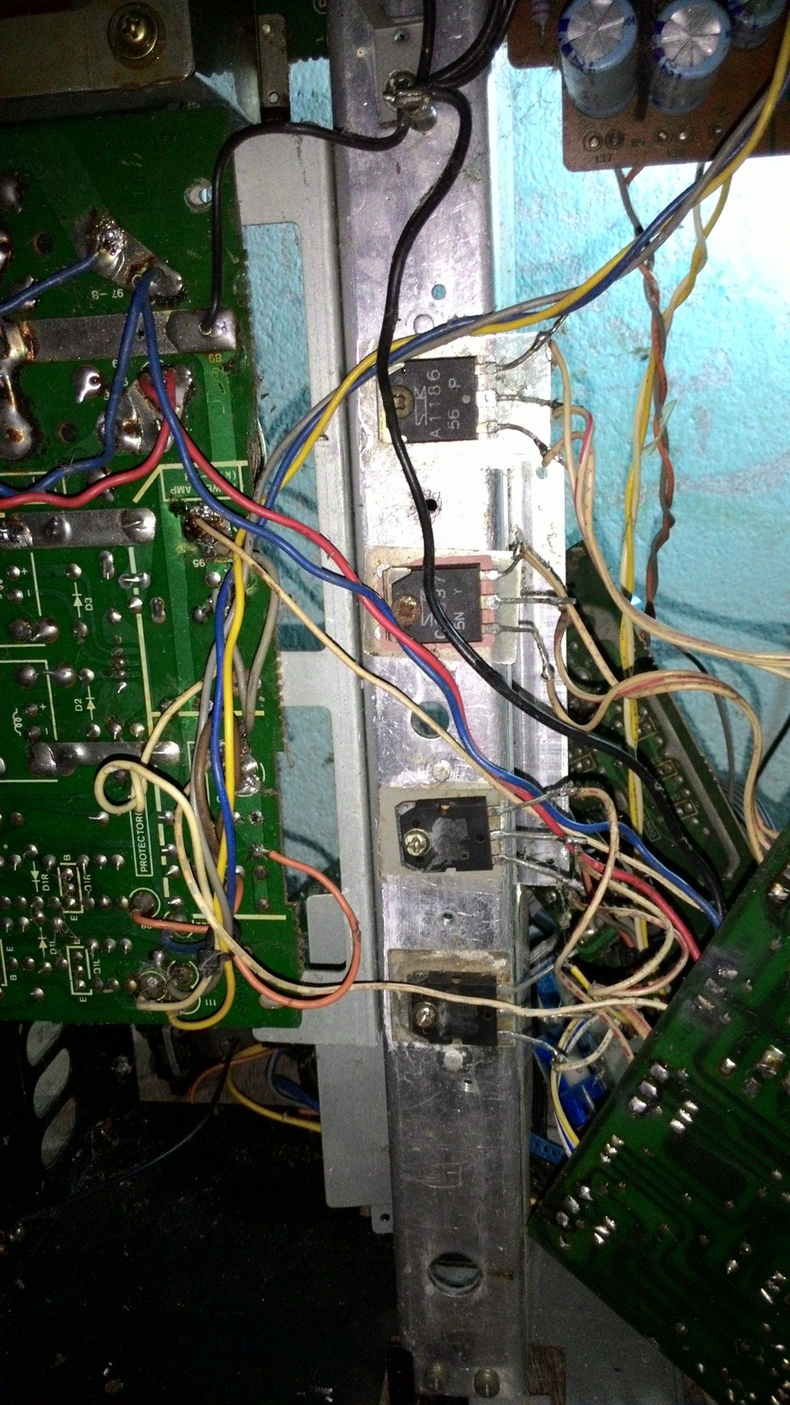Nân cấp Amply Sansui AU D7