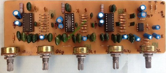 Bo Reverb sử dụng 3 IC 2399