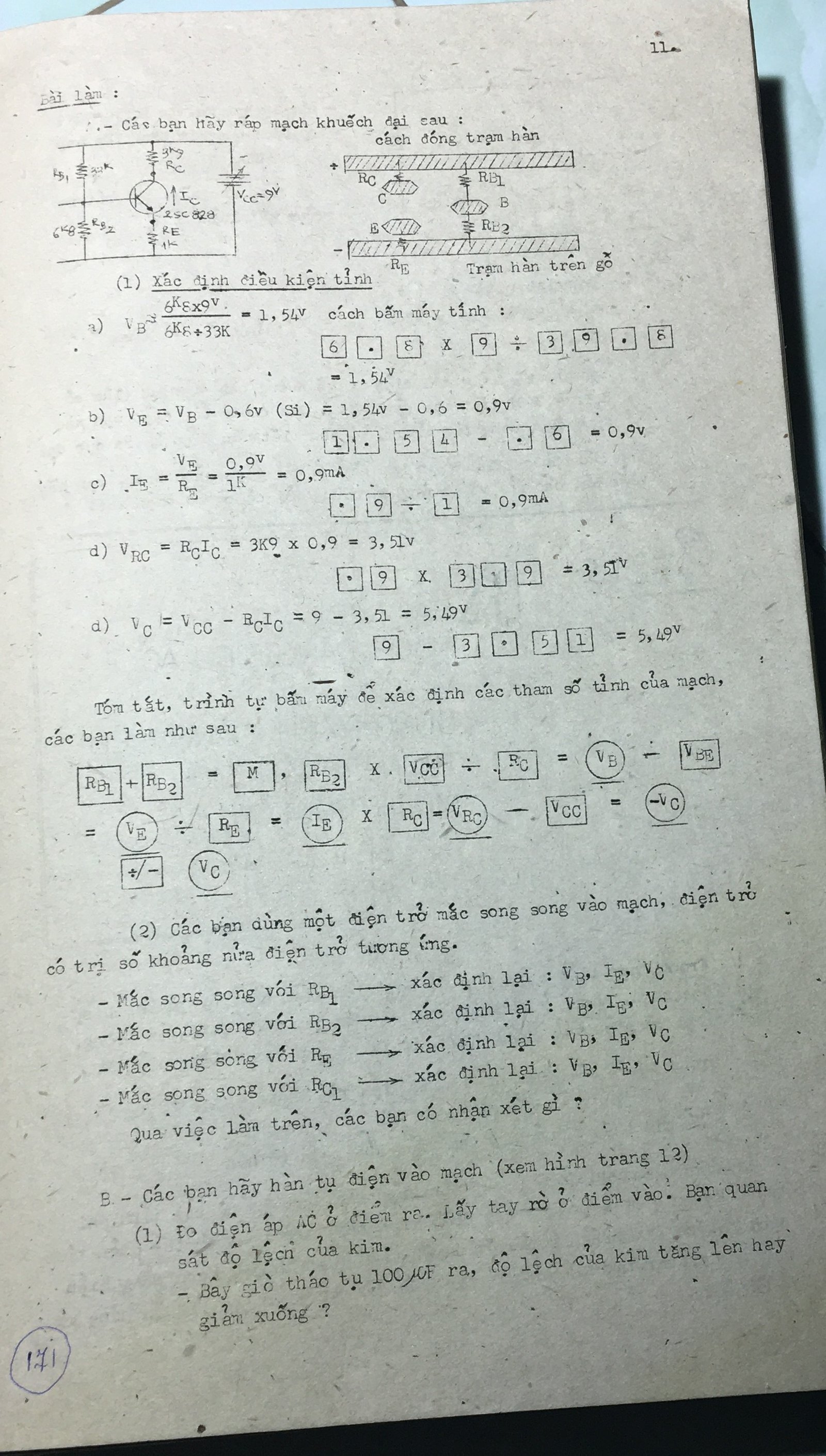 Cơ sở thiết kế mạch - bài 171