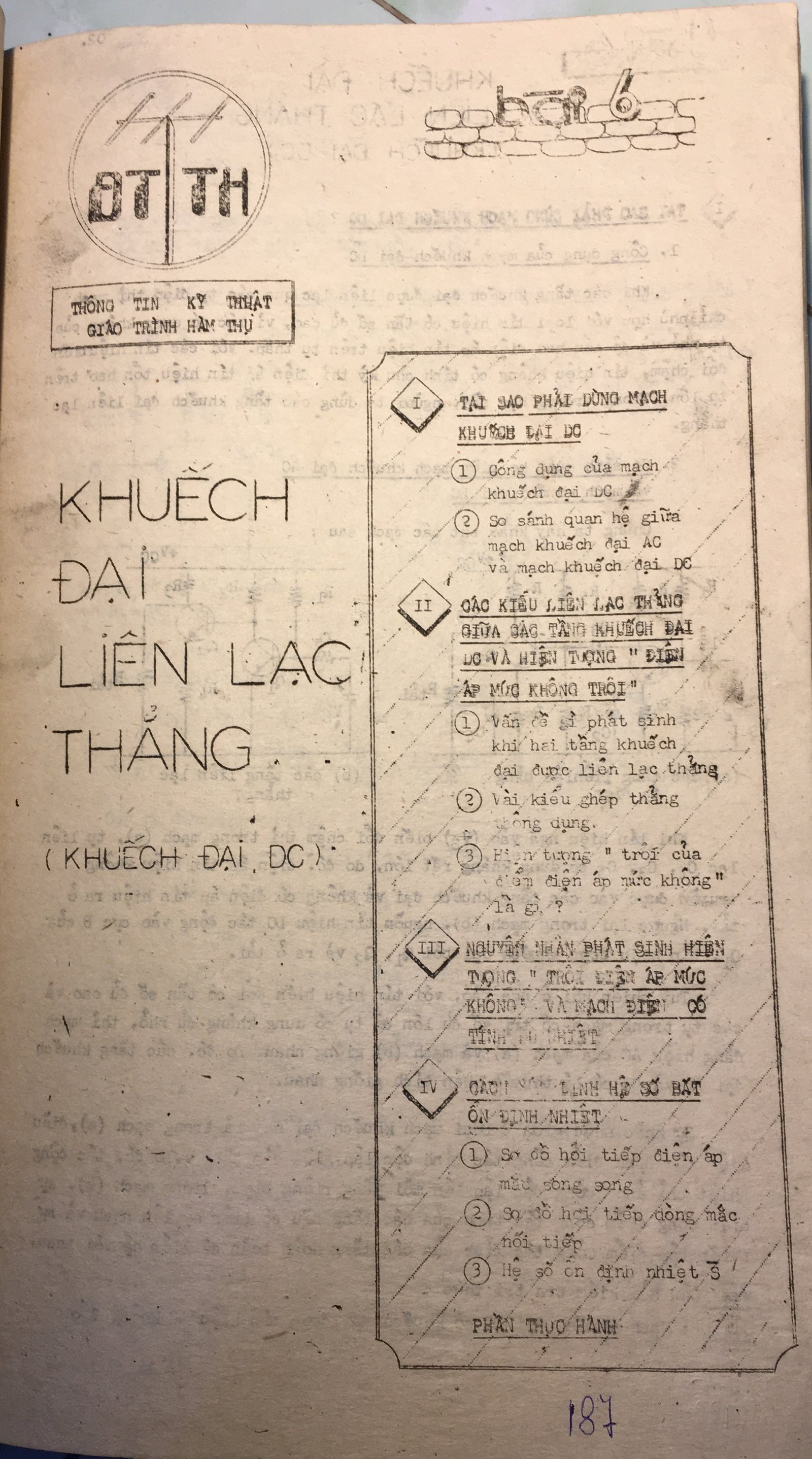 Cơ sở thiết kế mạch - bài 187