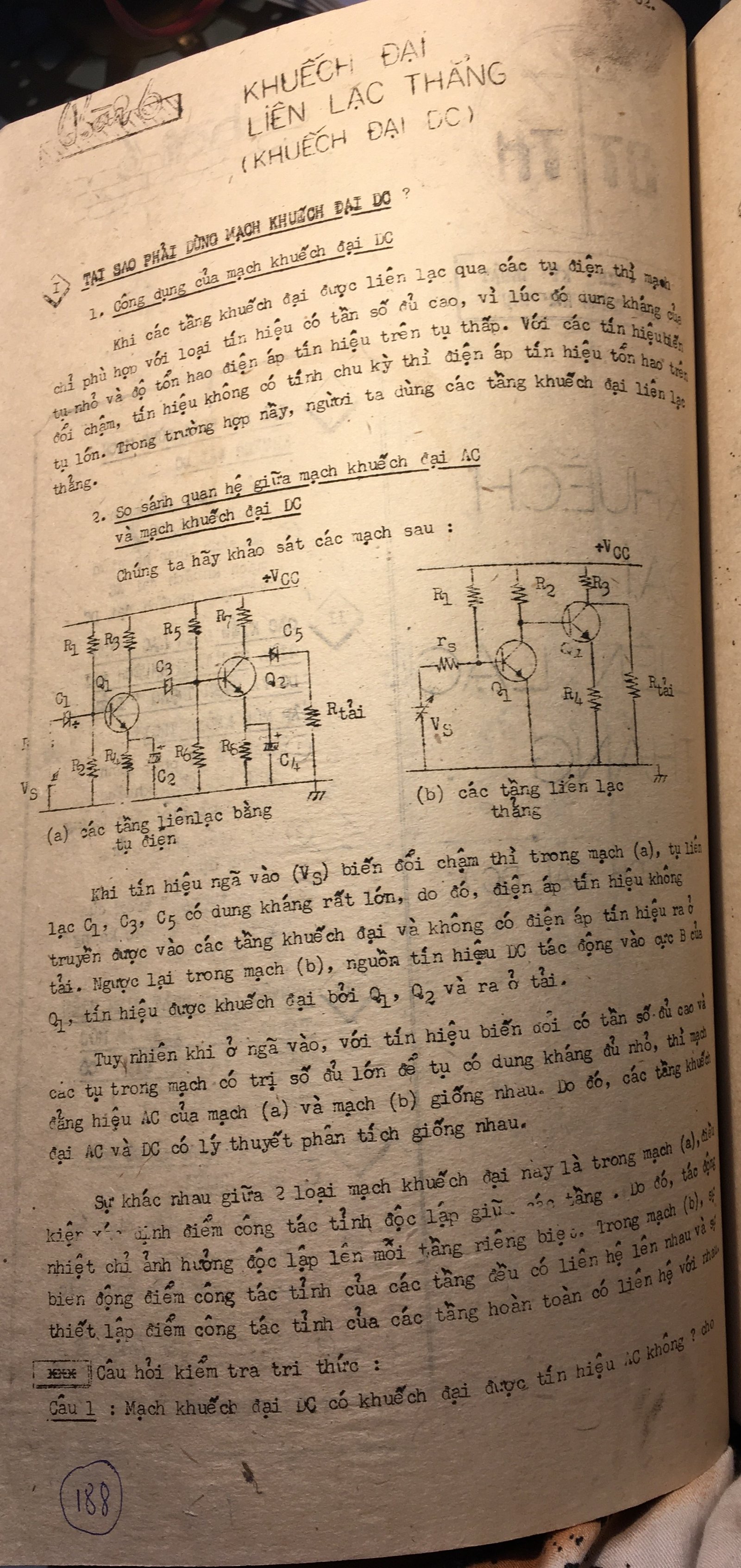 Cơ sở thiết kế mạch - bài 188