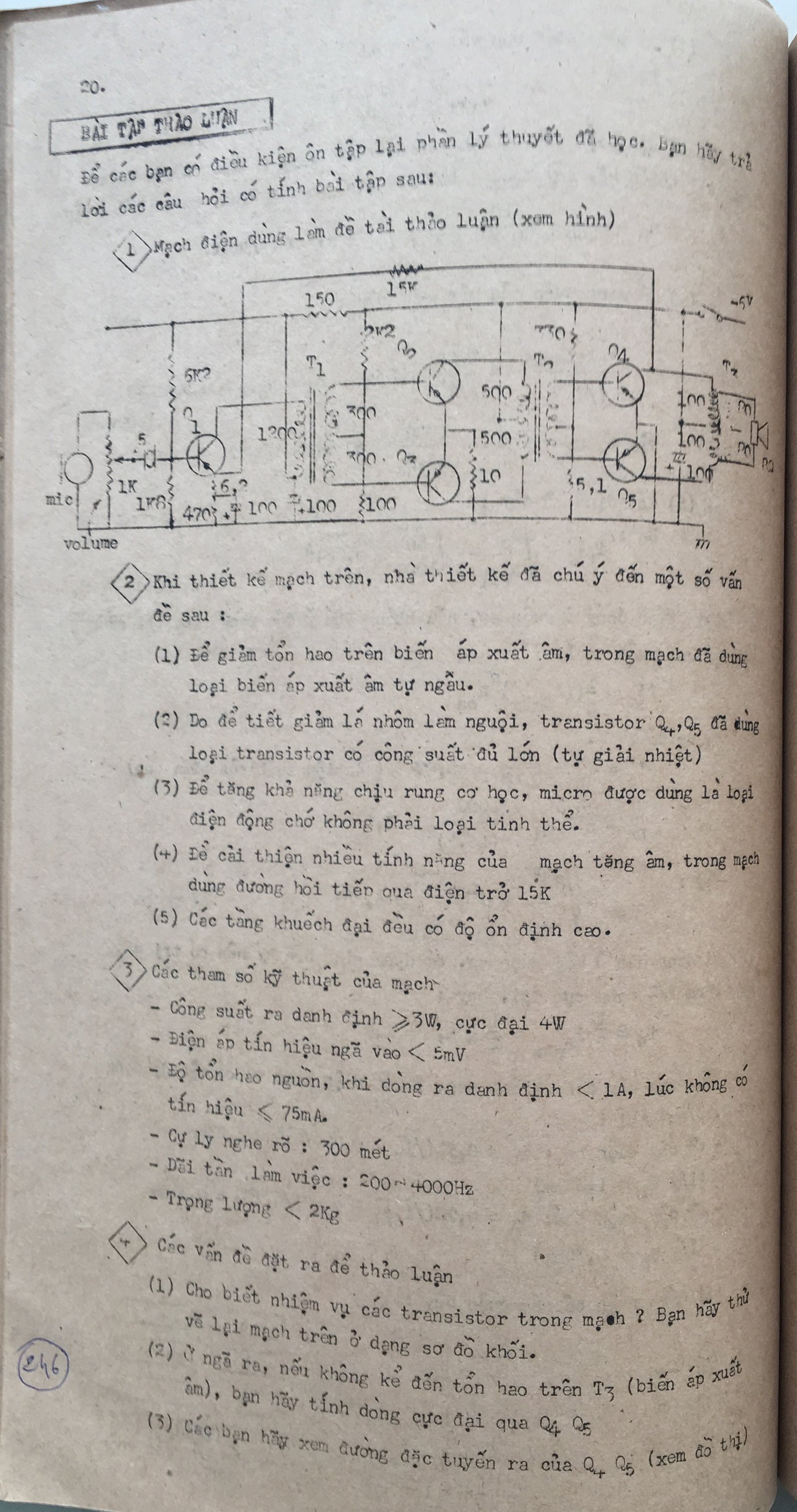 Cơ sở thiết kế mạch - bài 246