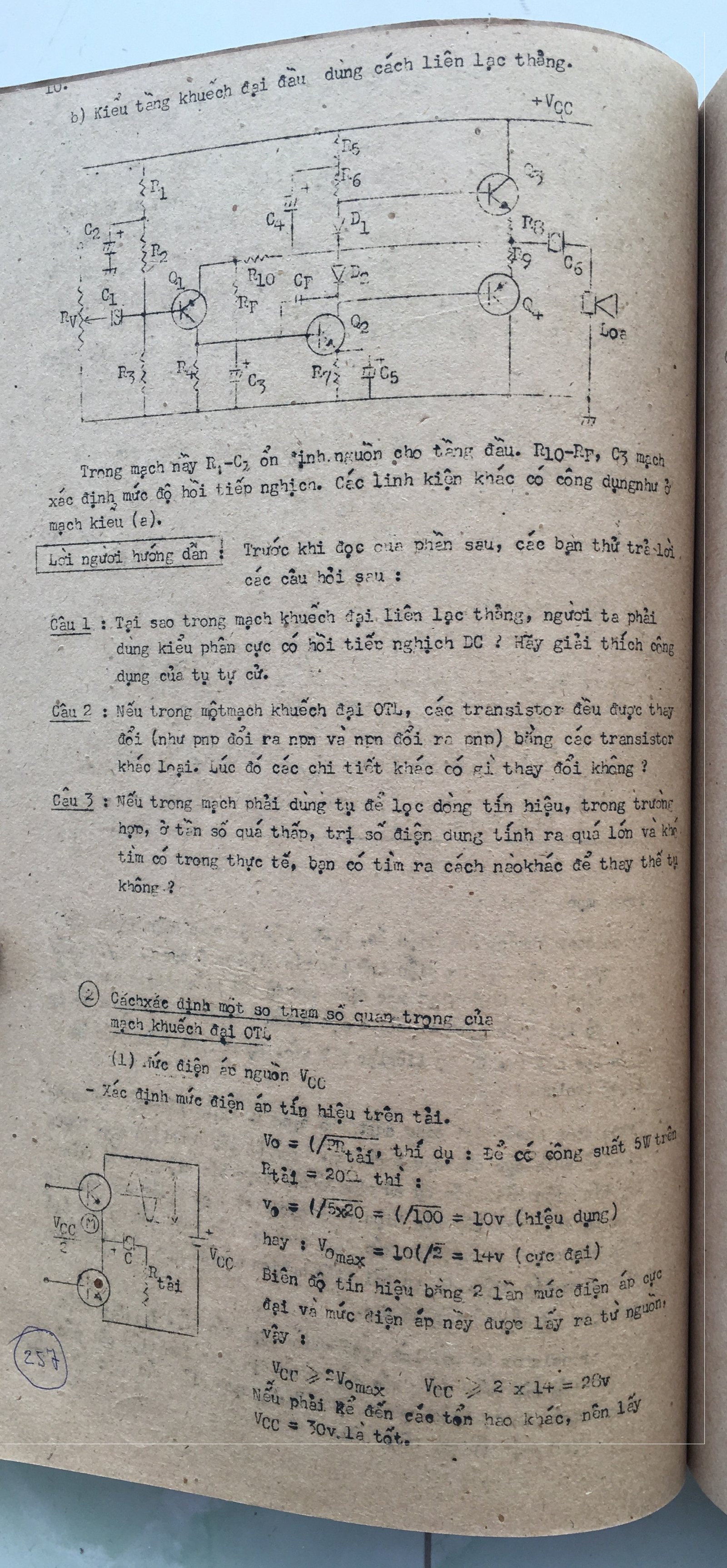 Cơ sở thiết kế mạch - bài 257
