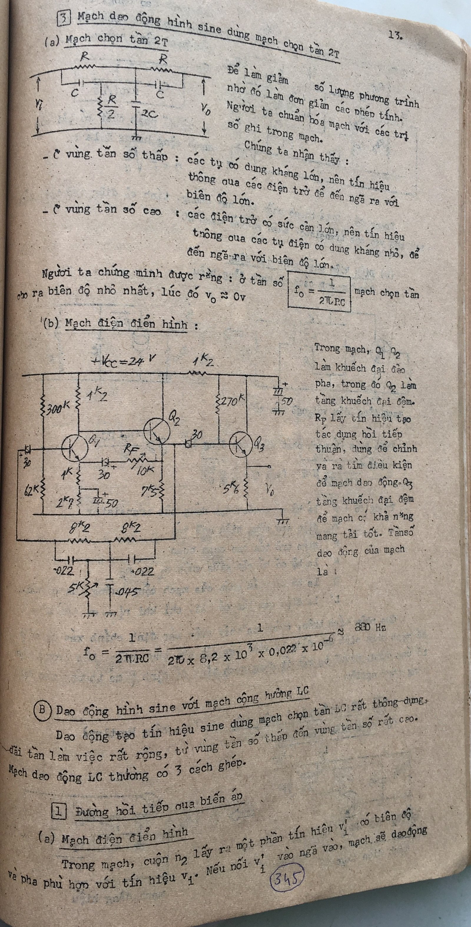 Cơ sở thiết kế mạch - bài 345