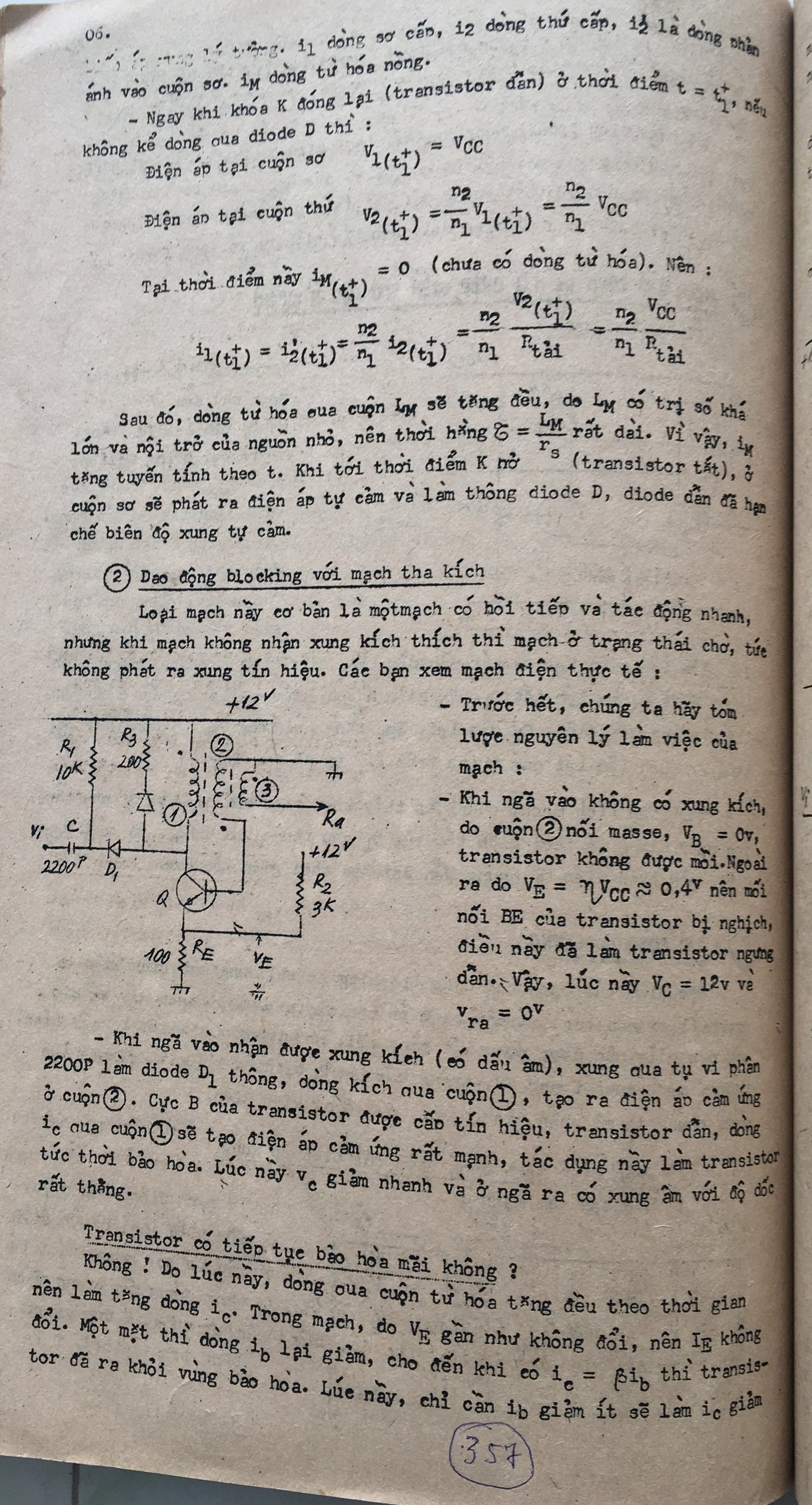 Cơ sở thiết kế mạch - bài 357