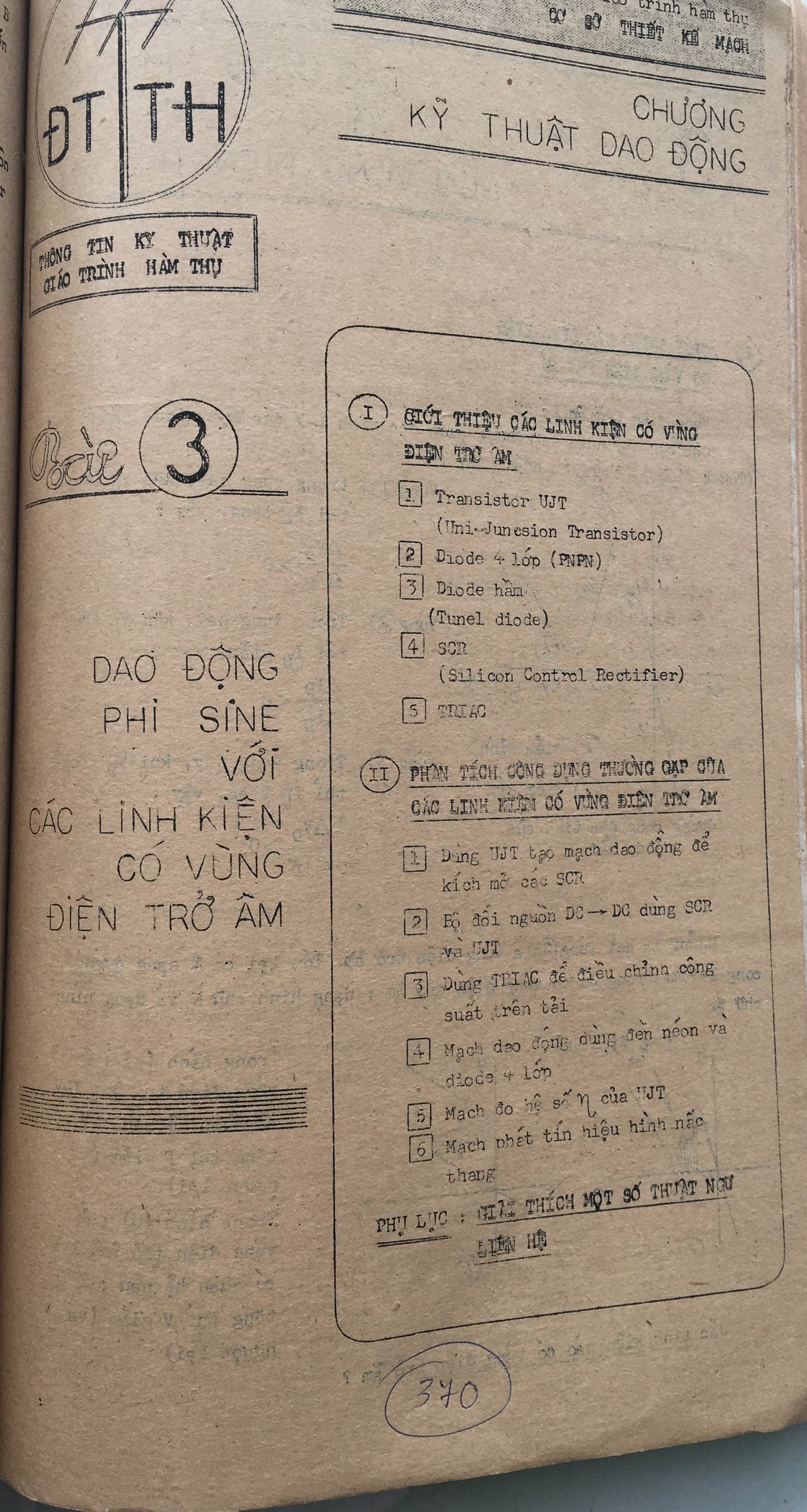 Cơ sở thiết kế mạch - bài 370