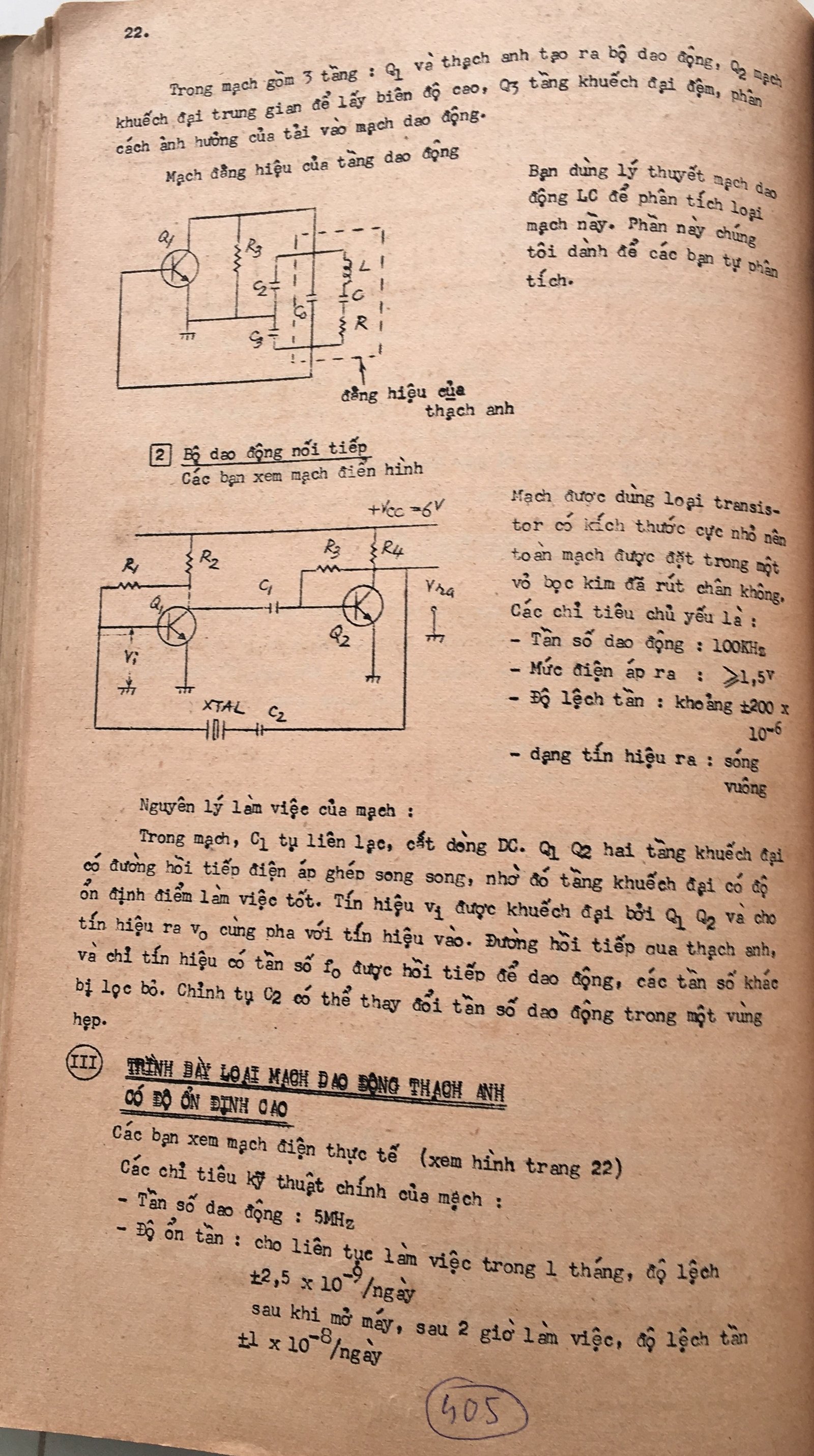 Cơ sở thiết kế mạch - bài 405