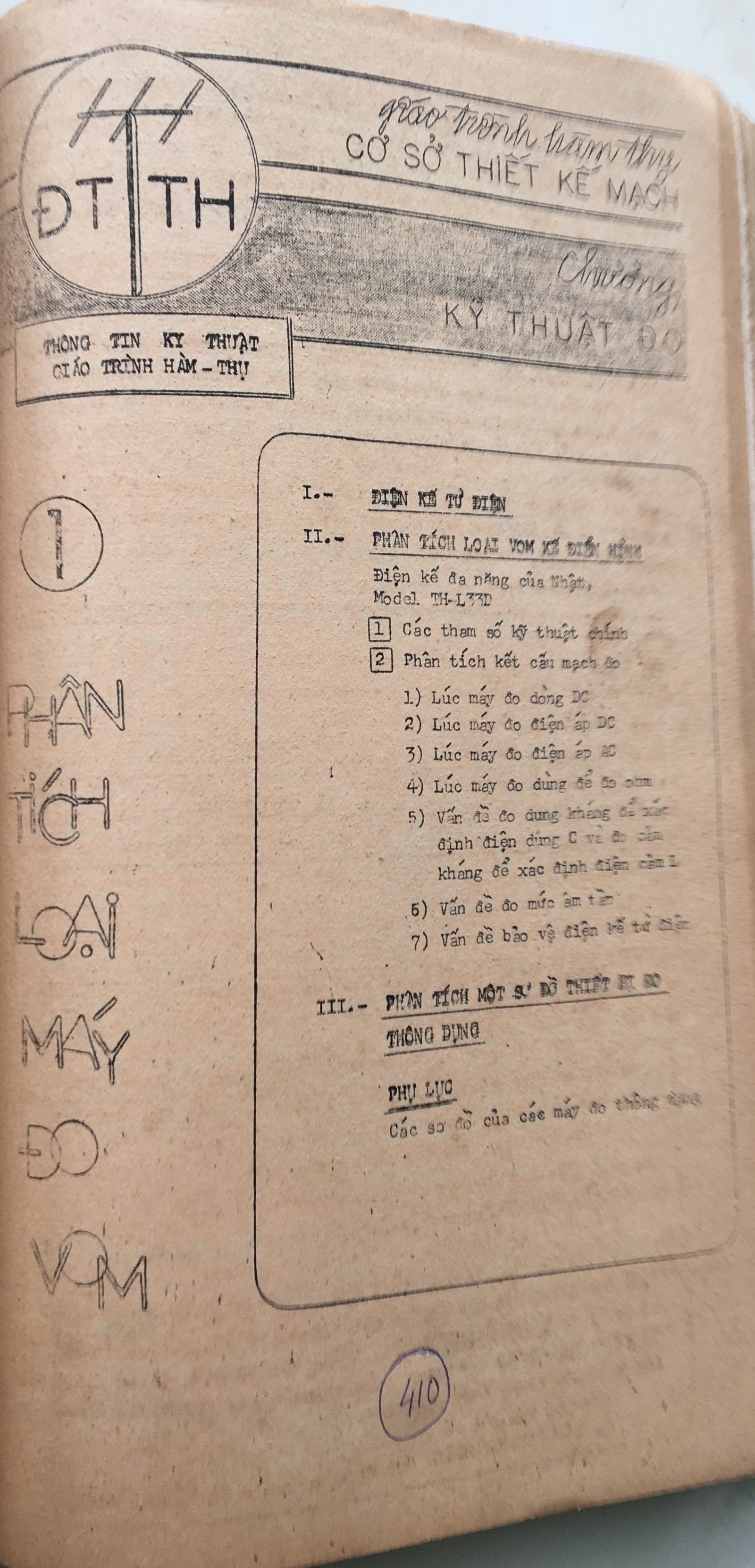 Cơ sở thiết kế mạch - bài 410