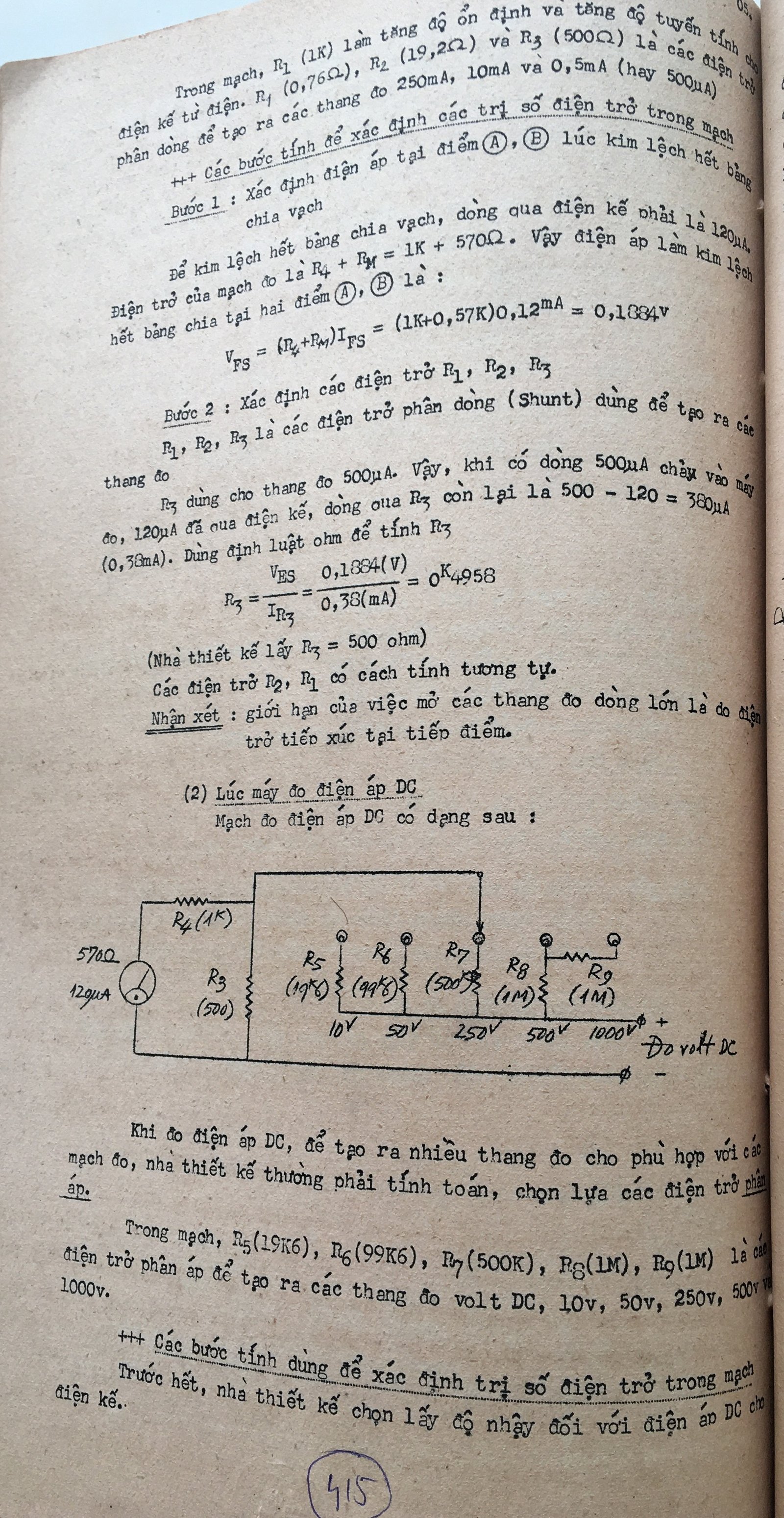 Cơ sở thiết kế mạch - bài 415