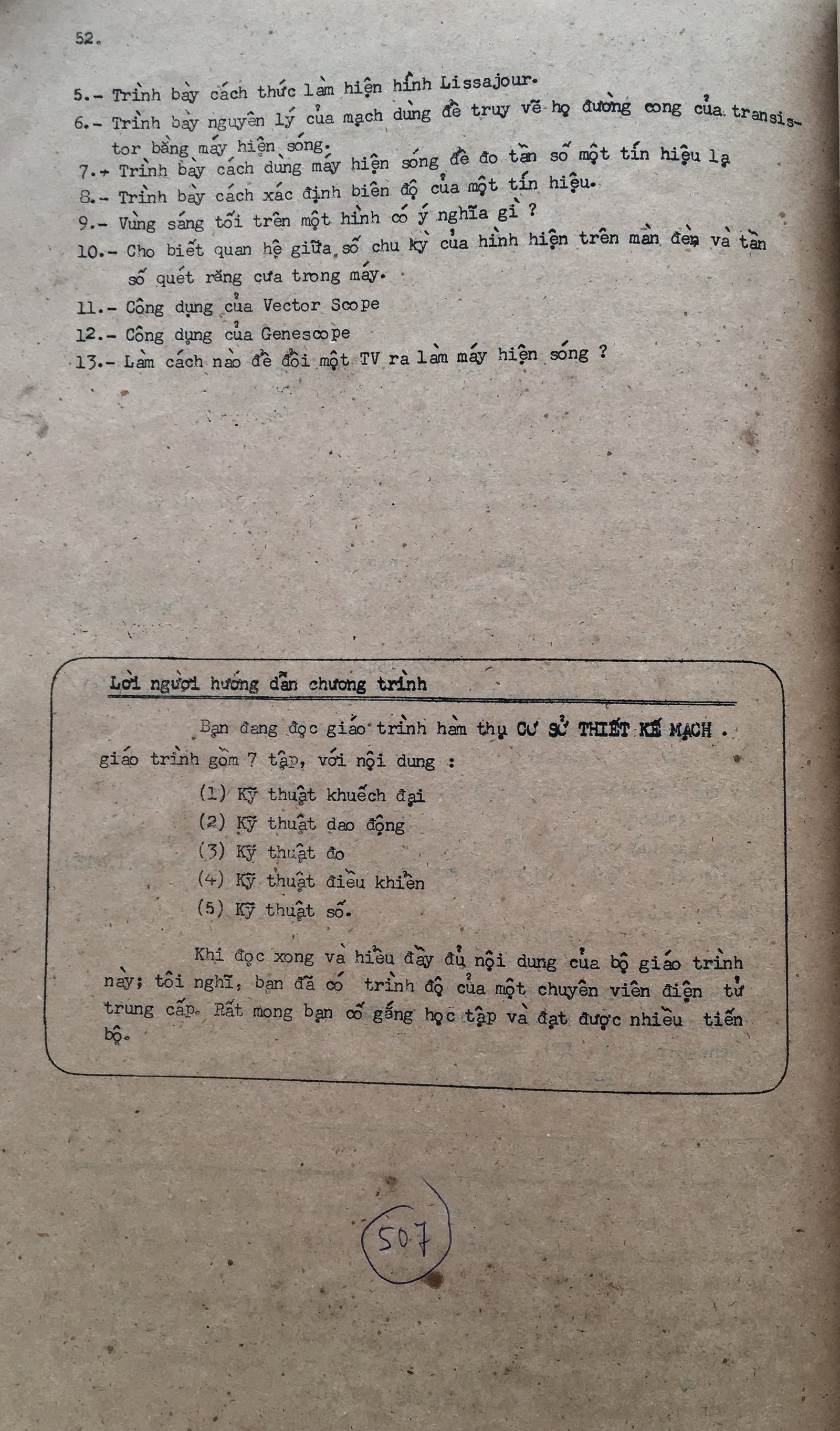 Cơ sở thiết kế mạch - bài 507