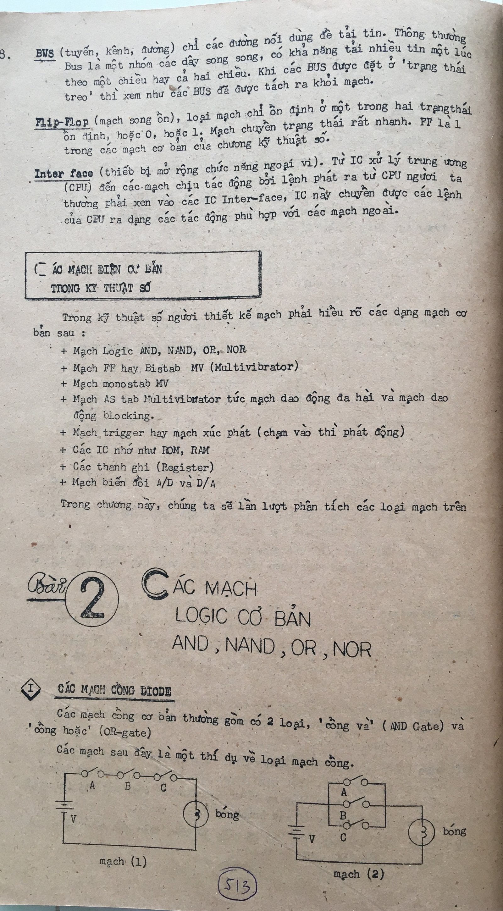 Cơ sở thiết kế mạch - bài 513