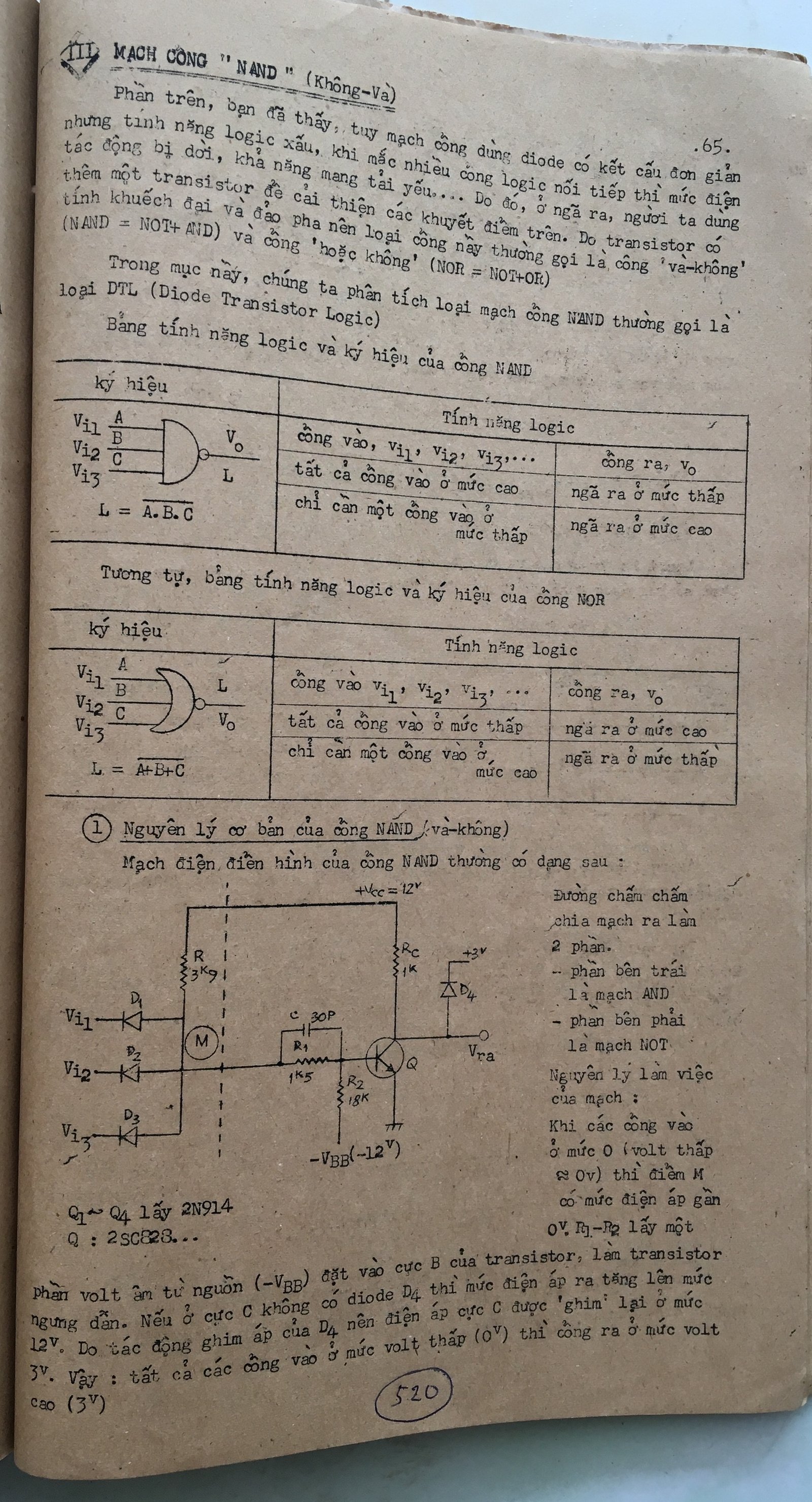 Cơ sở thiết kế mạch - bài 520