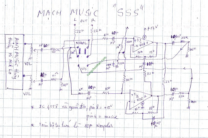 Mạch music 3s