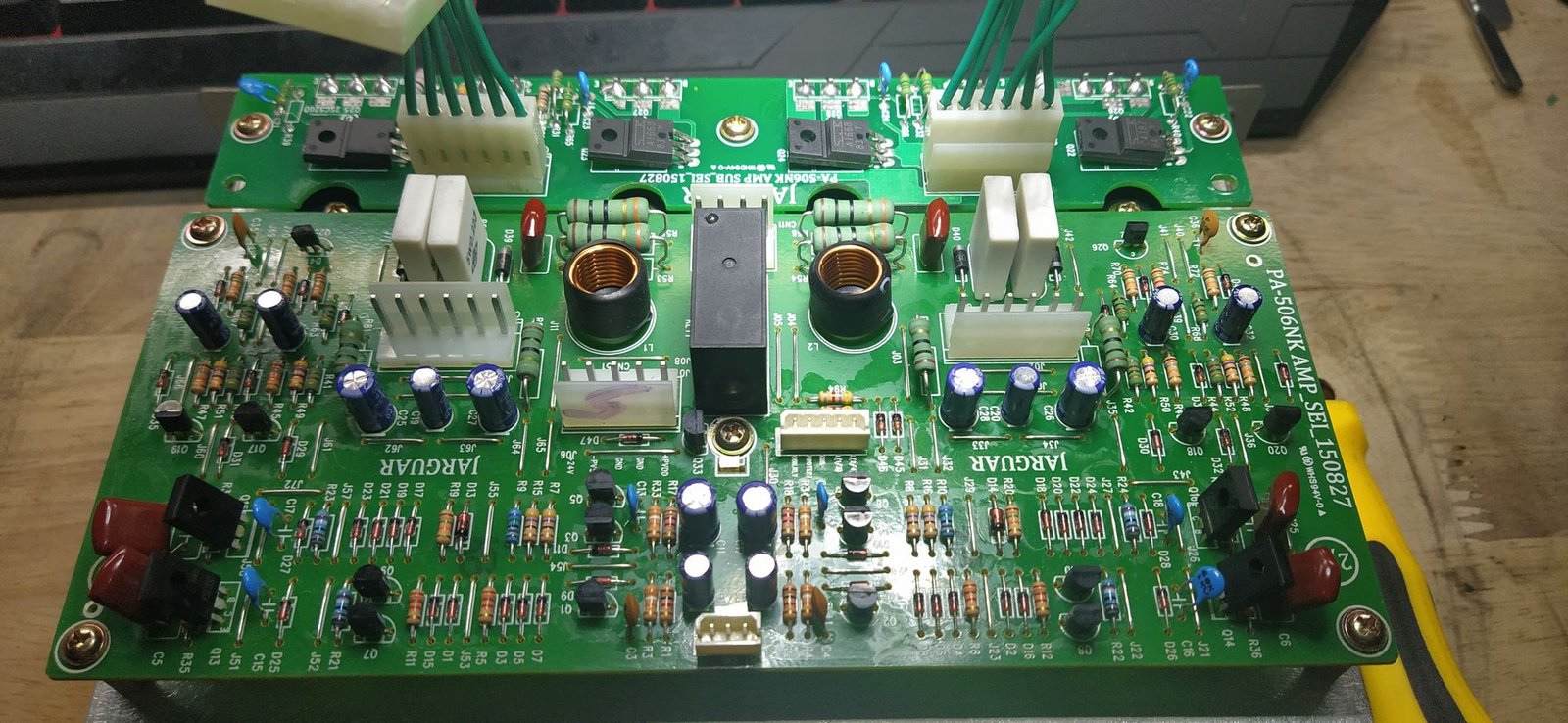 Amply Jarguar pa-506n model năm 2019 bị hú micro dù giảm hết echo reverb.