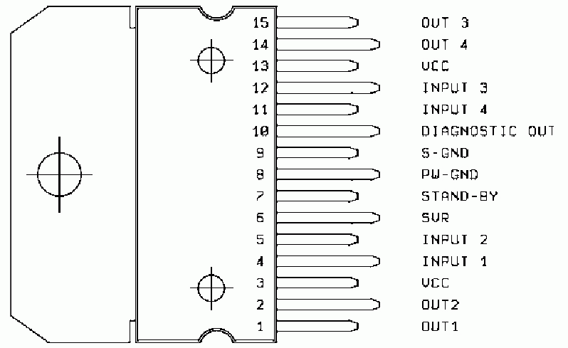 Nhờ giúp đõ khuếch đại công suất TDA 7379