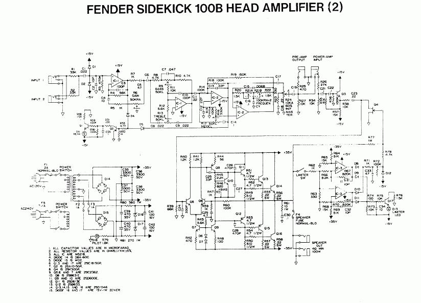 Ampli Sidekick 100B