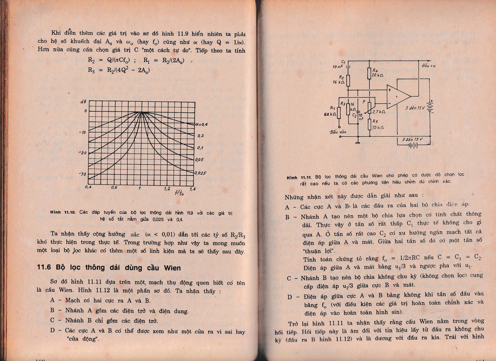 Bộ lọc [Filter], nguyên lý tính toán, sơ đồ, sửa đổi...