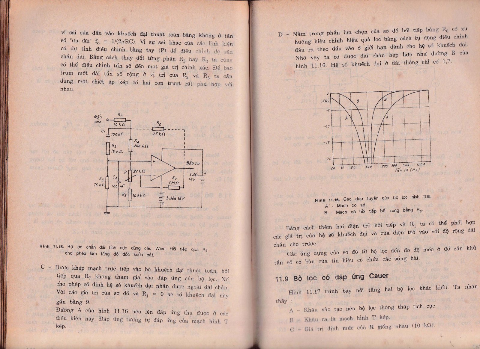 Bộ lọc [Filter], nguyên lý tính toán, sơ đồ, sửa đổi...