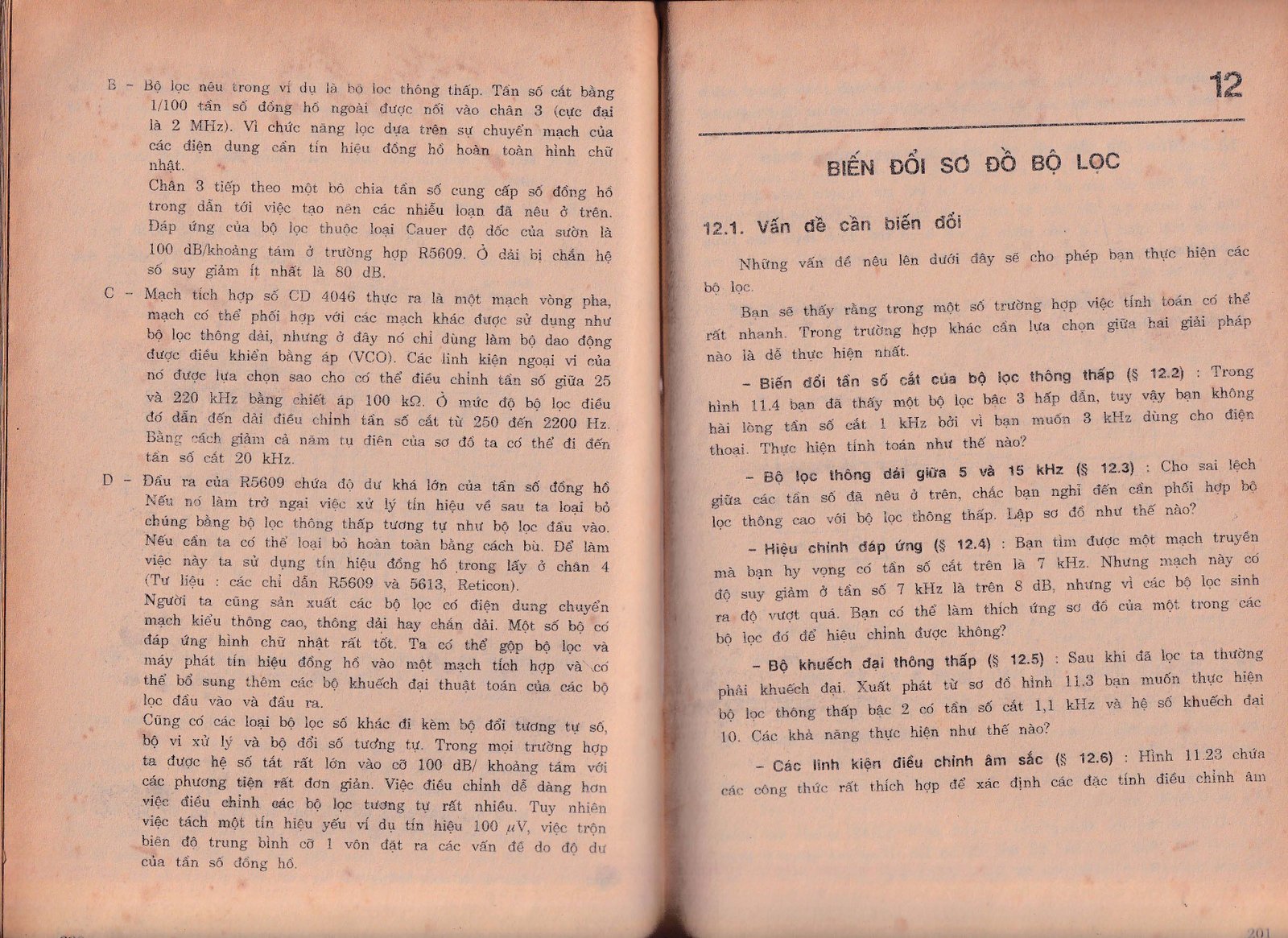 Bộ lọc [Filter], nguyên lý tính toán, sơ đồ, sửa đổi...