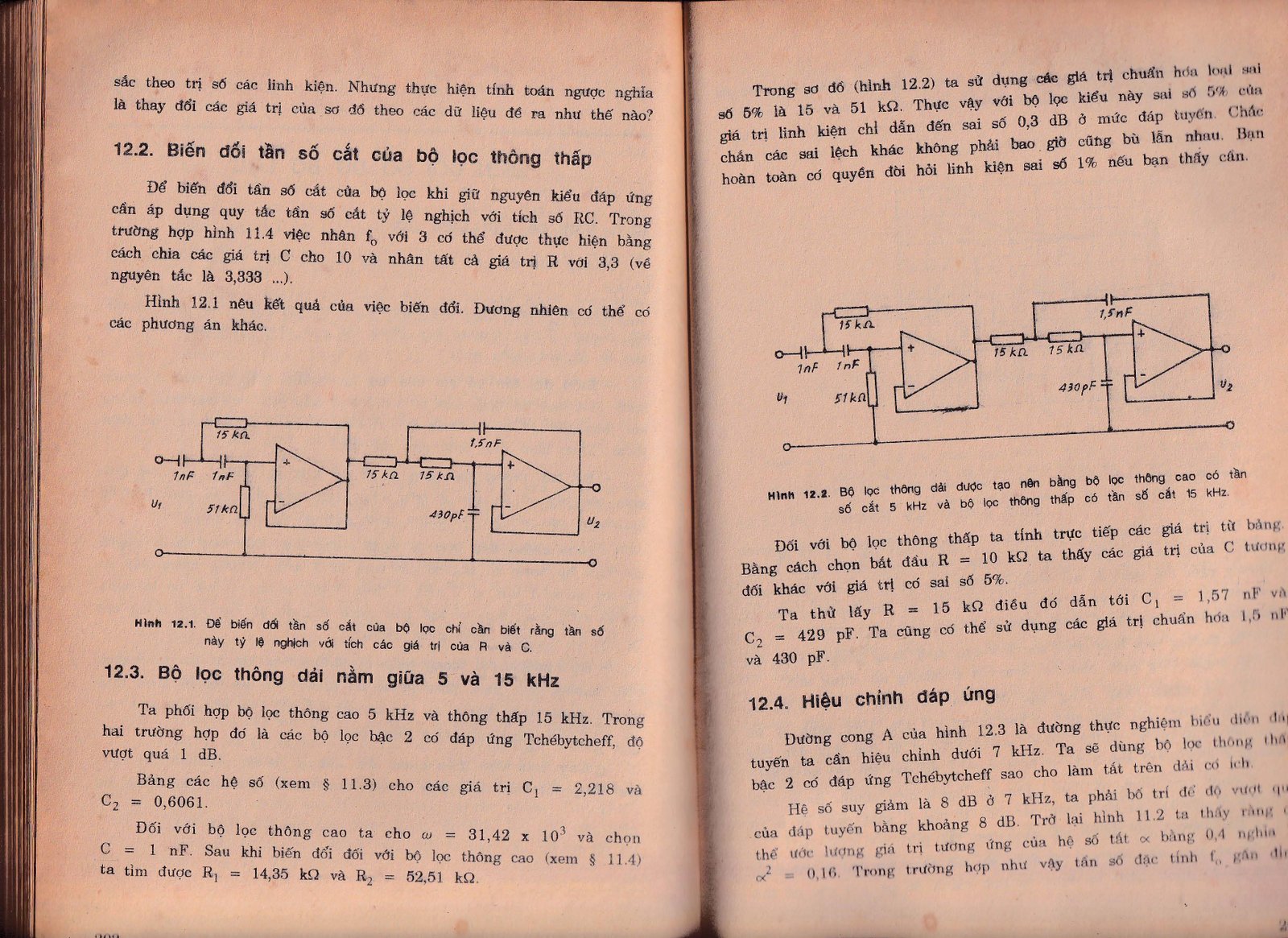 Bộ lọc [Filter], nguyên lý tính toán, sơ đồ, sửa đổi...