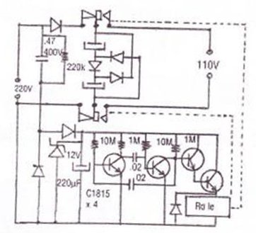 Biến thế hạ áp một chiều có cách ly cao áp
