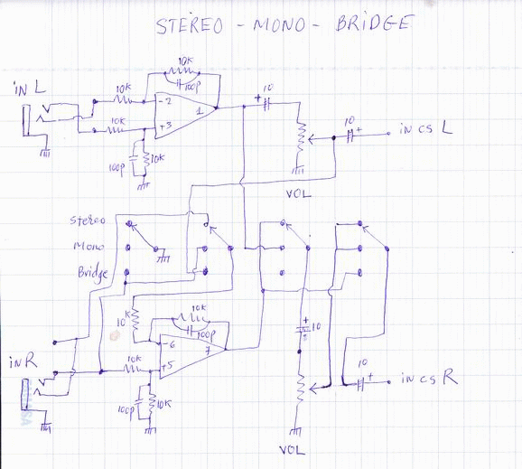 Công tắc Stereo-Mono-Bridge
