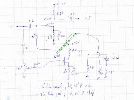 Mạch mở rộng dãi động âm thanh