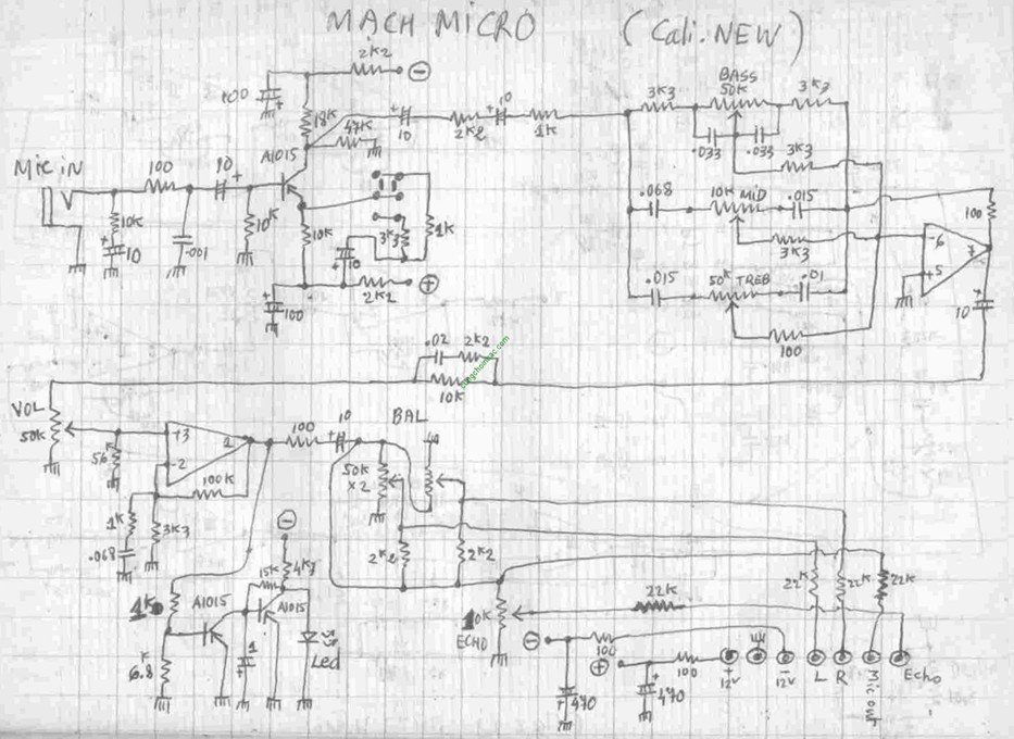 Bo Mic 1 opamp may karaoke