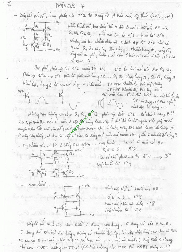 Các hồi bàn về phân cực