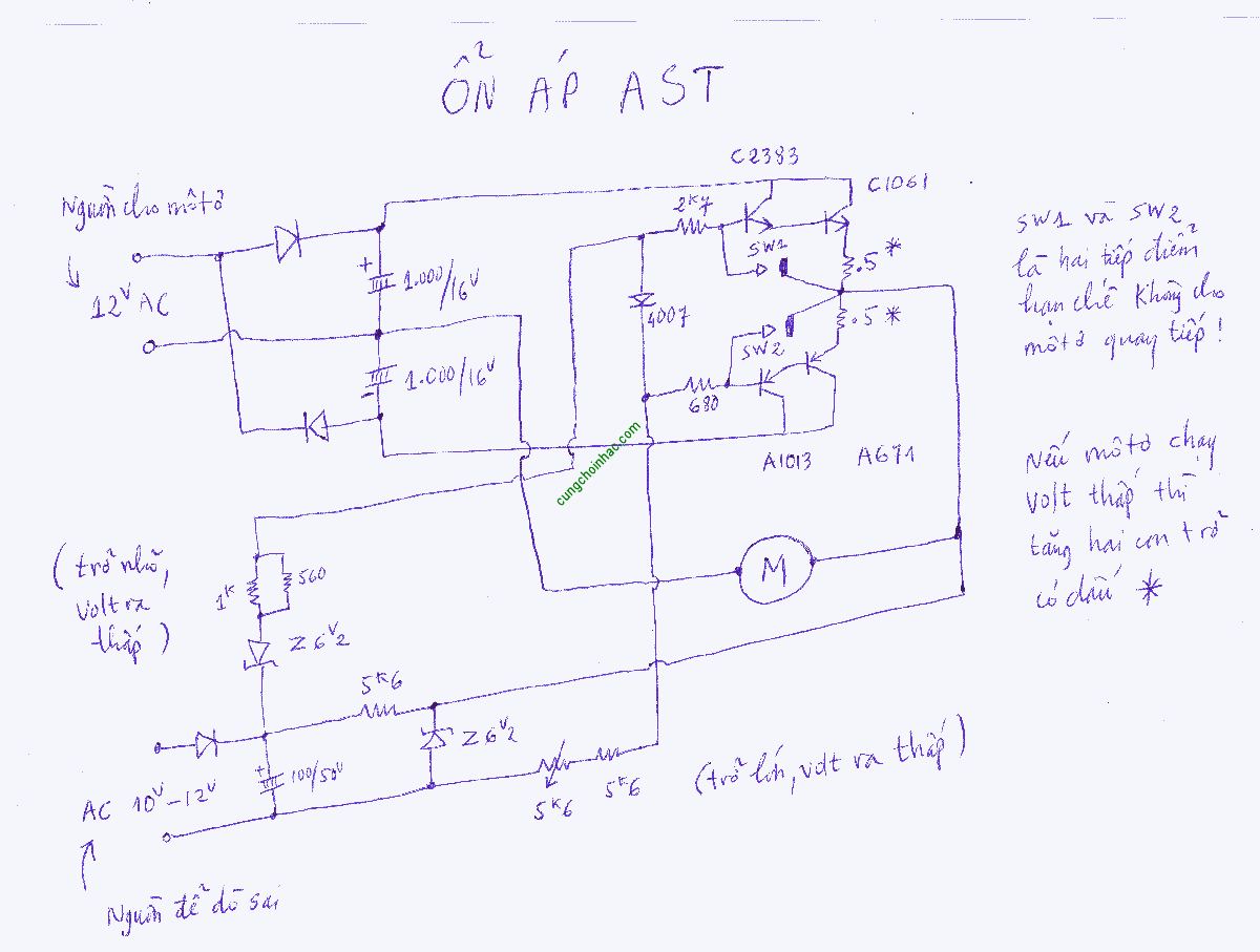 Ổn áp AST đơn giản