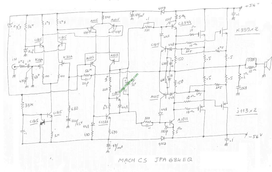Mạch công suất JPA684EQ