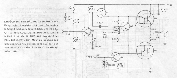 Mạch công suất ghép AC và DC