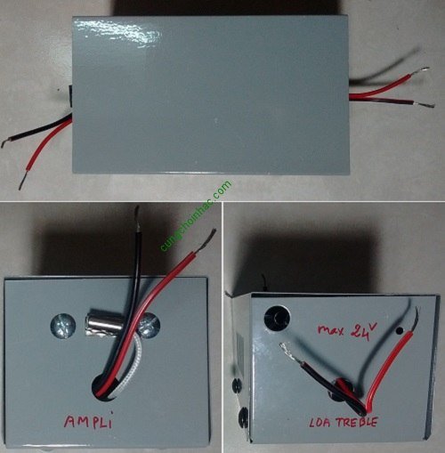 Hộp bảo vệ loa treble