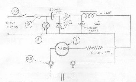 Đo tụ pi 250v